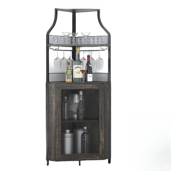 17 Stories Kilmarnock 18.5'' Wine Bar Wayfair